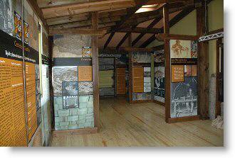 Interior del Museo de la Madera de Caso